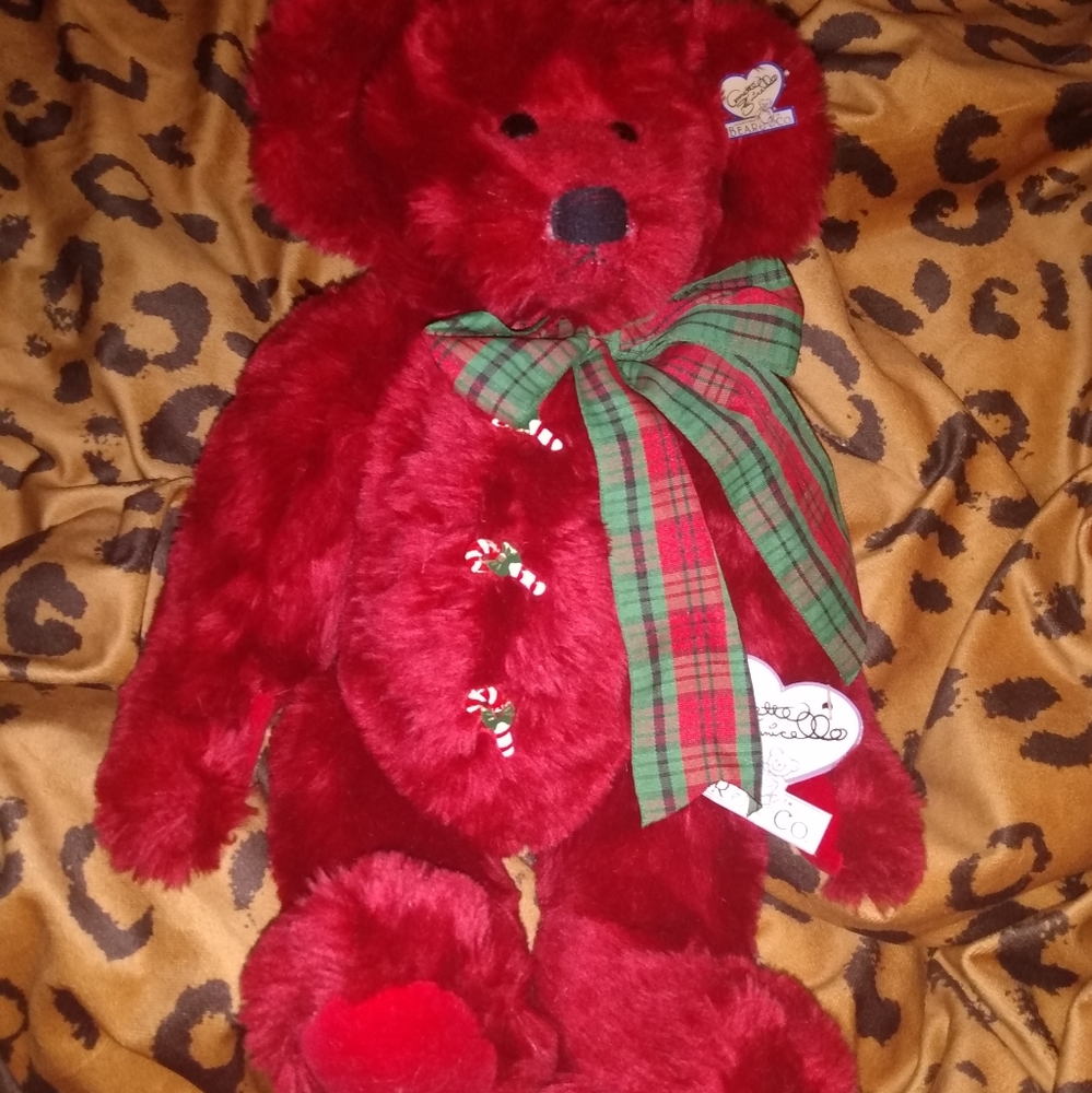Christmas teddy bear HUGE